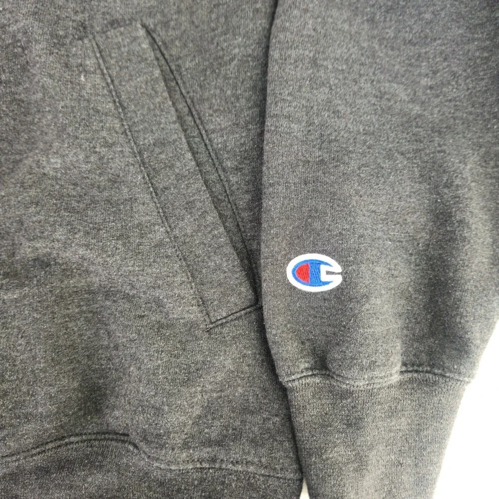 Champion Men's Gray University of Georgia Bulldogs 1/4 Zip Pullover Sweatshirt S
